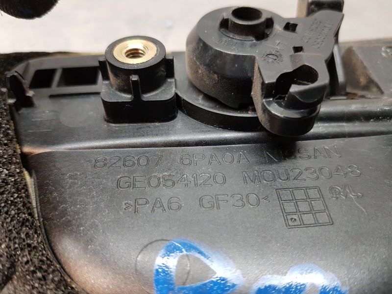 Recambio de maneta exterior trasera izquierda para nissan juke (f16) tekna referencia OEM IAM 826076PA0A  
