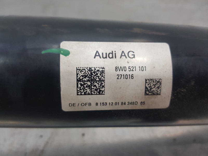 Recambio de transmision central para audi a4 (b9) quattro referencia OEM IAM 8W0521101  