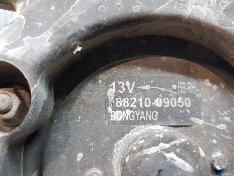 Recambio de electroventilador para ssangyong actyon limited referencia OEM IAM 8821009050  