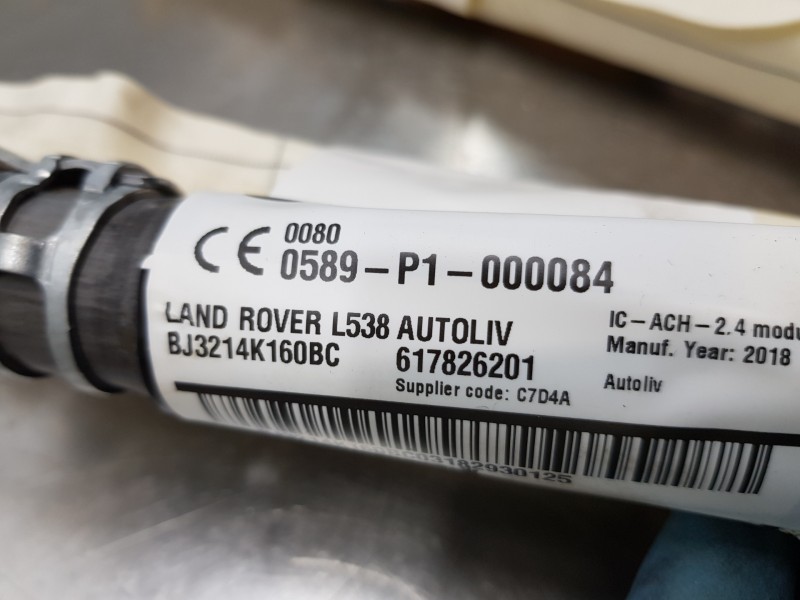 Recambio de airbag cortina delantero izquierdo para land rover evoque dynamic referencia OEM IAM LR026030 BJ3214K160BC 