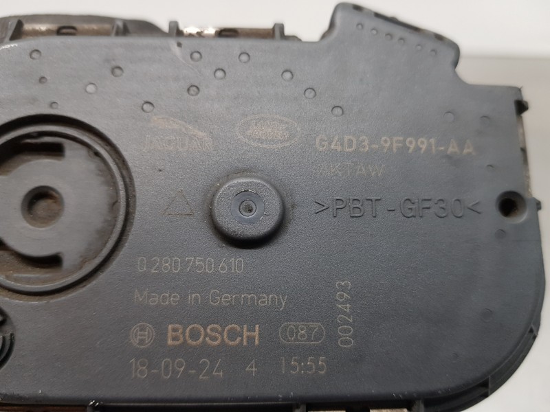 Recambio de caja mariposa para land rover evoque dynamic referencia OEM IAM LR073708 G4D39F991AA 0280750610