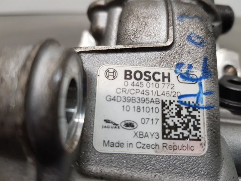 Recambio de bomba inyeccion para land rover evoque dynamic referencia OEM IAM LR073700 G4D39B395AB 0445010772