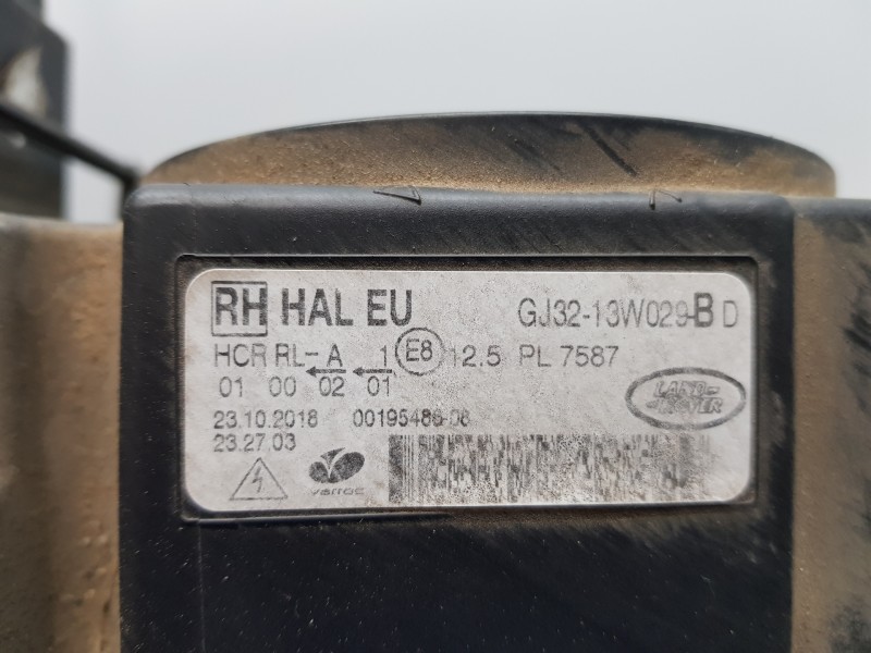 Recambio de faro derecho para land rover evoque dynamic referencia OEM IAM LR084568 GJ3213W029BD 