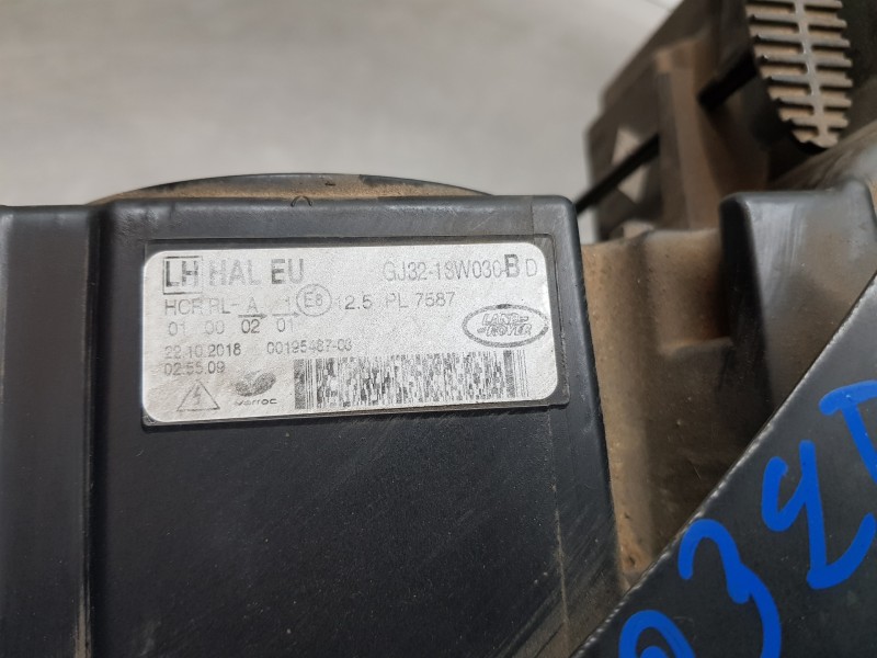 Recambio de faro izquierdo para land rover evoque dynamic referencia OEM IAM LR087246 GJ3213W030BD 