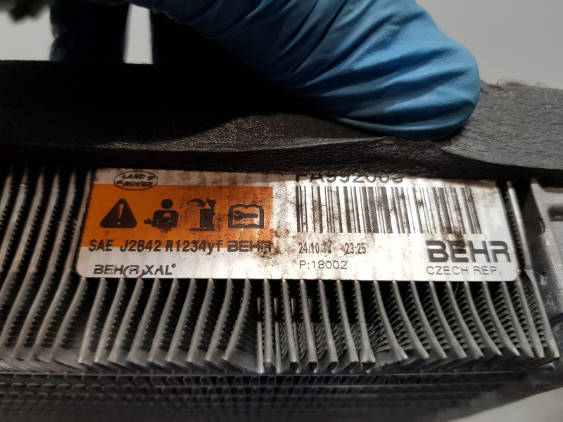 Recambio de evaporador aire acondicionado para land rover evoque dynamic referencia OEM IAM LR097253 HK7219850AA 