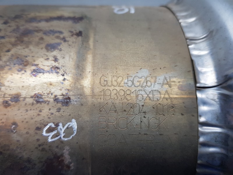 Recambio de catalizador para land rover evoque dynamic referencia OEM IAM LR088326 GJ325G267AF 