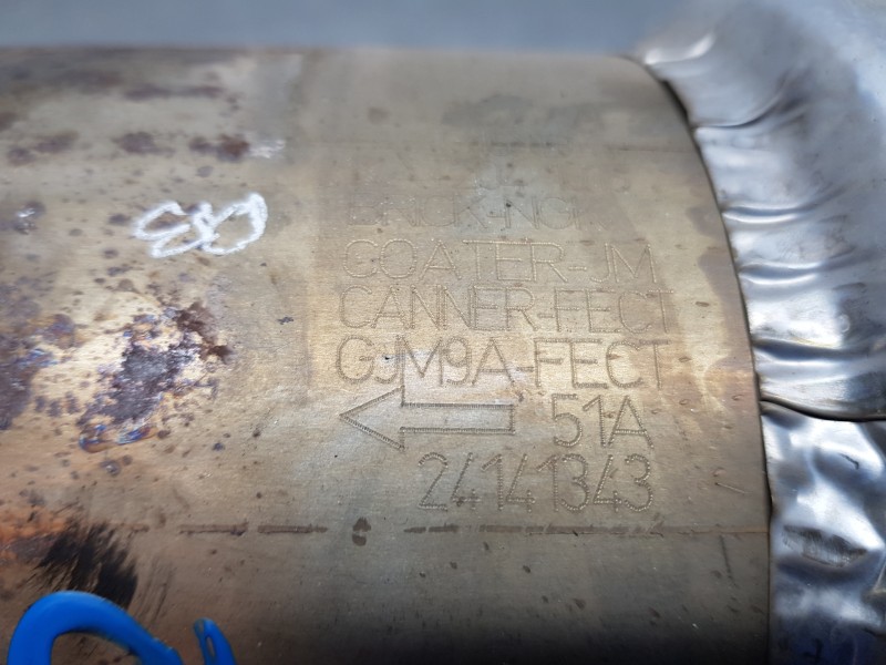 Recambio de catalizador para land rover evoque dynamic referencia OEM IAM LR088326 GJ325G267AF 