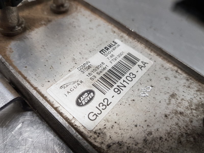Recambio de enfriador aceite motor para land rover evoque dynamic referencia OEM IAM LR072174 GJ329N103AA 
