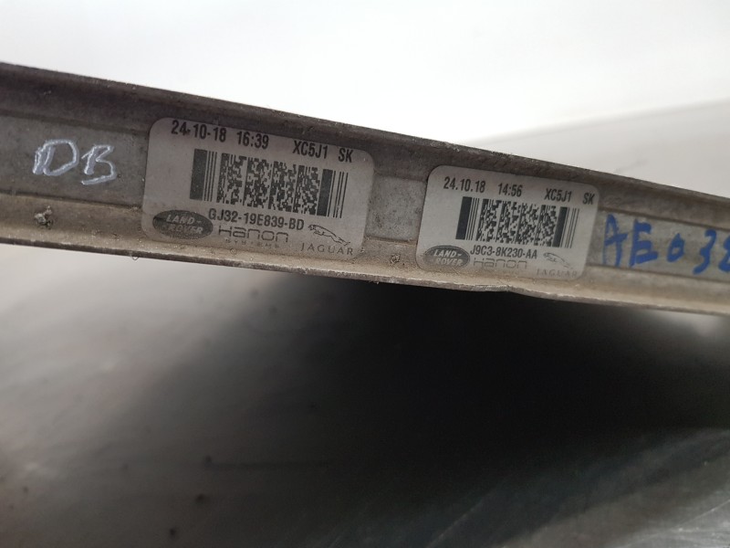 Recambio de radiador agua para land rover evoque dynamic referencia OEM IAM LR133030 J9C38K230AA J9C38K230AB