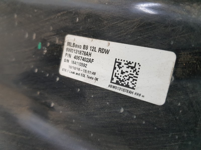 Recambio de deposito aditivo adblue fap ( deposito grande ) para audi a4 (b9) quattro referencia OEM IAM 8W0131879BA 4077101AD 