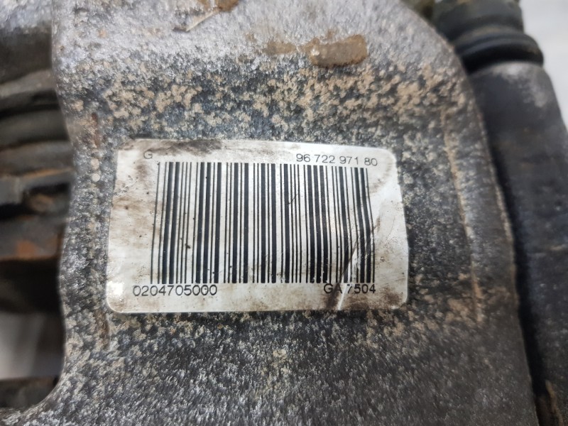 Recambio de pinza freno delantera izquierda para peugeot partner standard 600kg referencia OEM IAM 1610428180 9672297180 