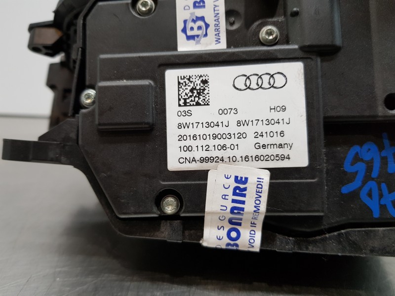 Recambio de palanca cambio para audi a4 (b9) quattro referencia OEM IAM 8W1713041J  