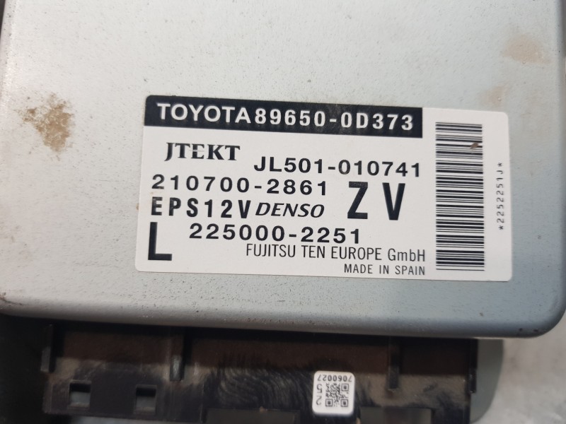Recambio de modulo electronico para toyota yaris hybrid referencia OEM IAM 896500D373  