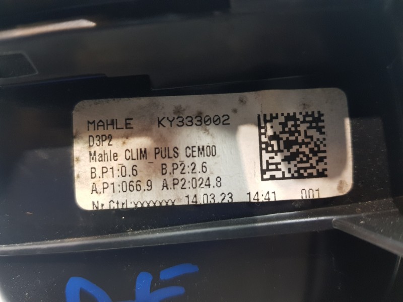 Recambio de motor calefaccion para opel mokka gs line referencia OEM IAM 9833380480 KY333002 