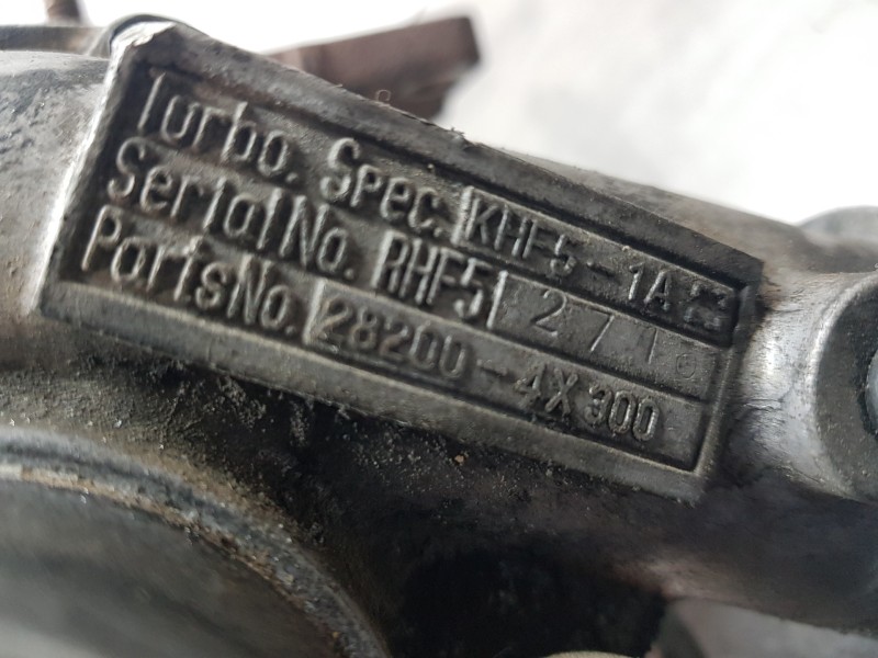 Recambio de turbocompresor para kia carnival ii ex referencia OEM IAM 282004X300  