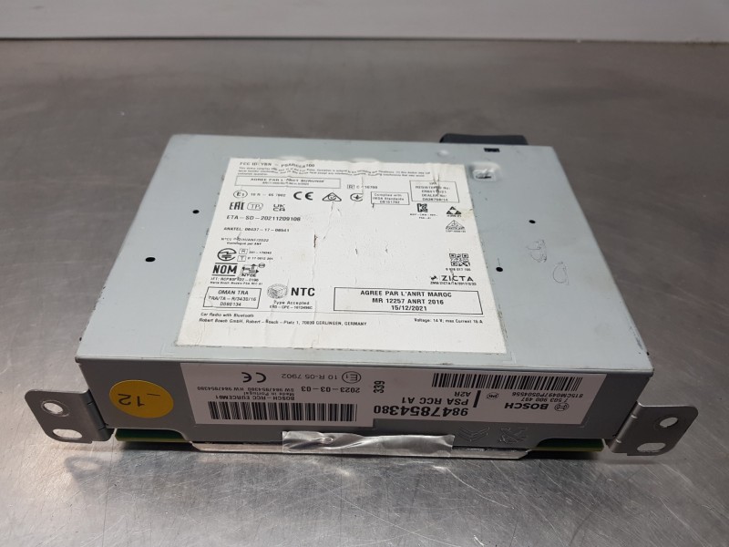 Recambio de sistema audio / radio cd para opel mokka gs line referencia OEM IAM 9847854380  