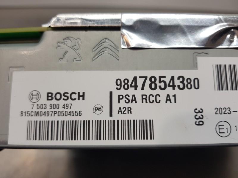 Recambio de sistema audio / radio cd para opel mokka gs line referencia OEM IAM 9847854380  