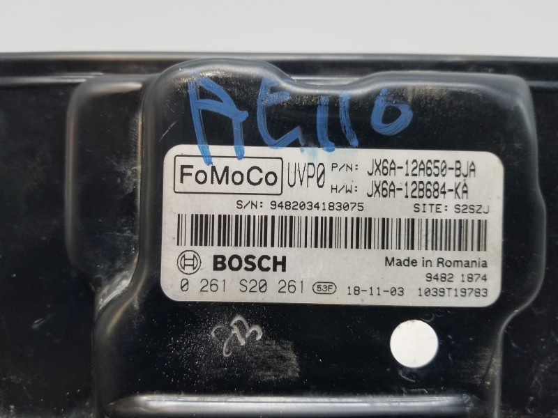 Recambio de centralita motor uce para ford focus active referencia OEM IAM JX6A12A650BJA JX6A12B684KA 0261S20261