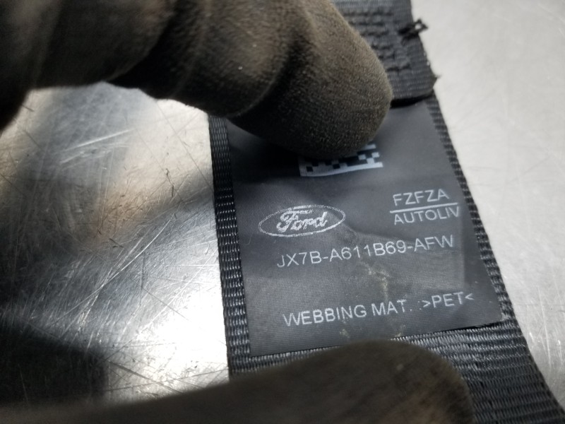Recambio de cinturon seguridad trasero izquierdo para ford focus active referencia OEM IAM 2770021 JX7BA611B69AFW JX7BA611B69AJ3