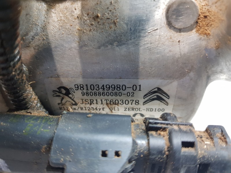 Recambio de compresor aire acondicionado para peugeot partner standard 600kg referencia OEM IAM 9810349980 9808860080 