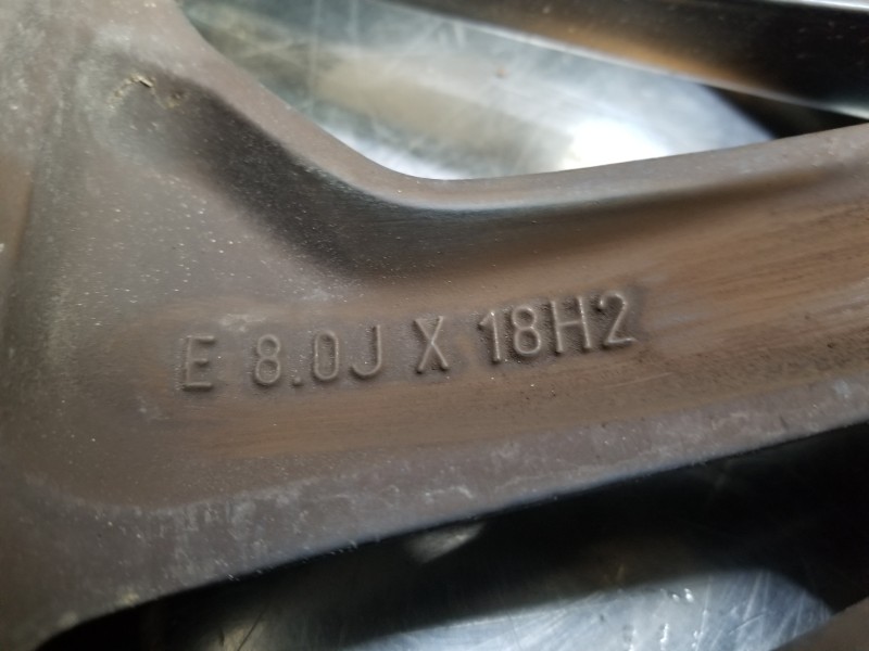 Recambio de juego llantas para ford focus active referencia OEM IAM JX7C1007H1A 2246334 