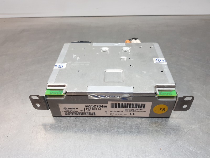 Recambio de sistema audio / radio cd para peugeot partner standard 600kg referencia OEM IAM 9855270480 7503900617 