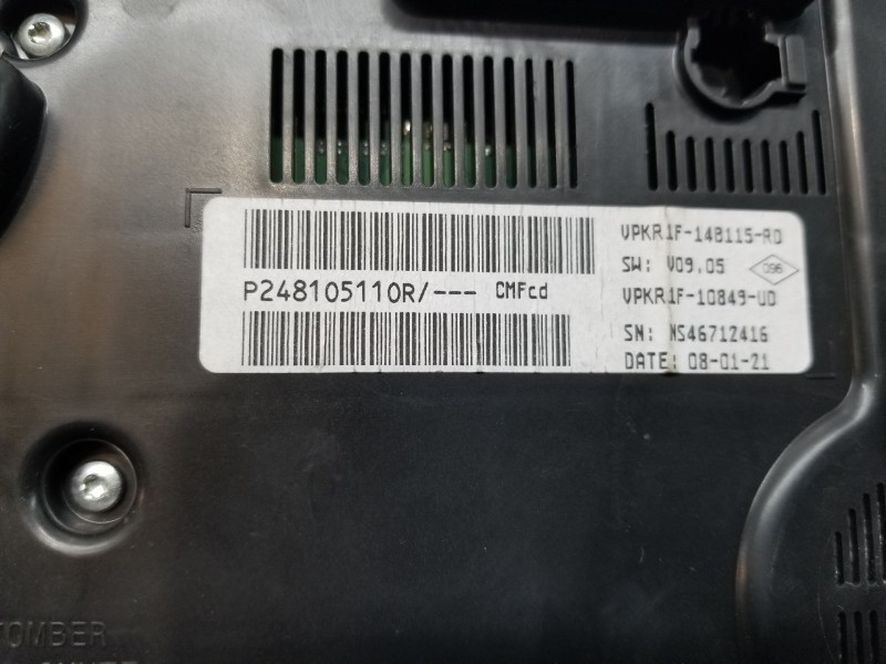 Recambio de cuadro instrumentos para renault megane iv berlina 5p fastback referencia OEM IAM 248105110R P248105110R 