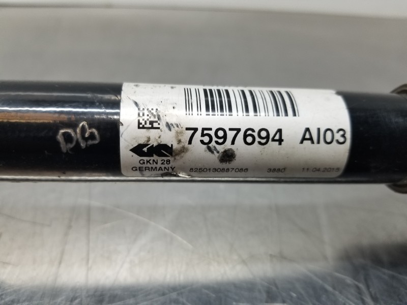 Recambio de transmision delantera izquierda para bmw serie 4 gran coupe (f36) x drive referencia OEM IAM 31607597694 7597694 
