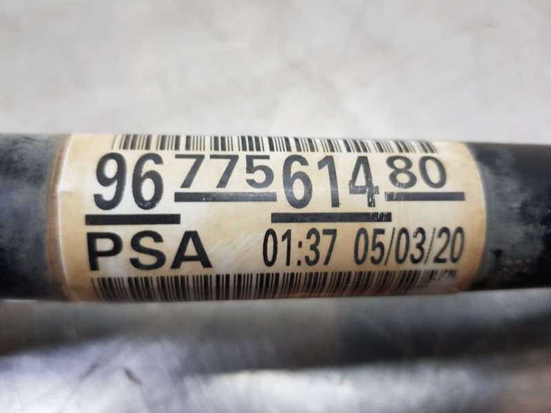 Recambio de transmision delantera izquierda para peugeot rifter active pack referencia OEM IAM 9677561480 9820471280 