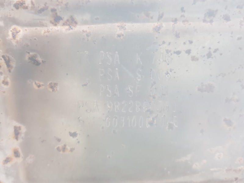 Recambio de filtro de particulas para peugeot rifter active pack referencia OEM IAM 9822860580 K746 S006