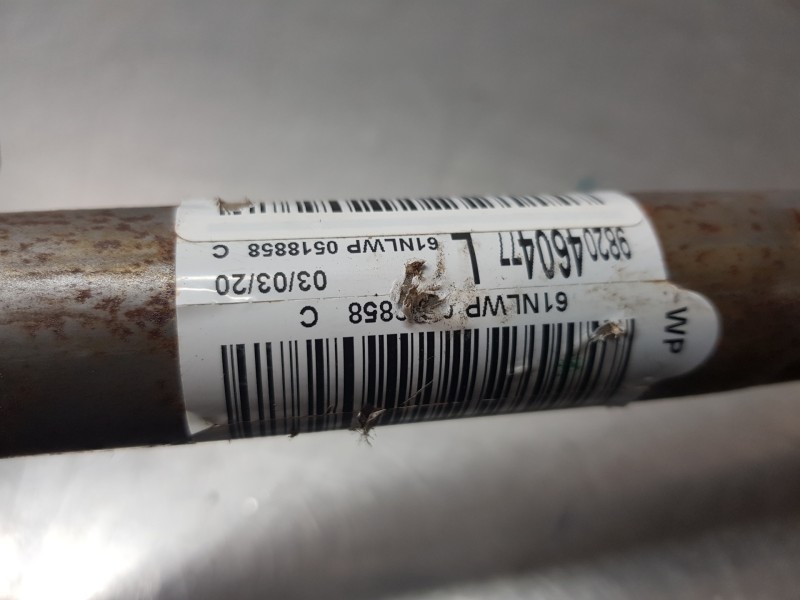 Recambio de columna direccion para peugeot rifter active pack referencia OEM IAM 98204604ZD 9820460477 