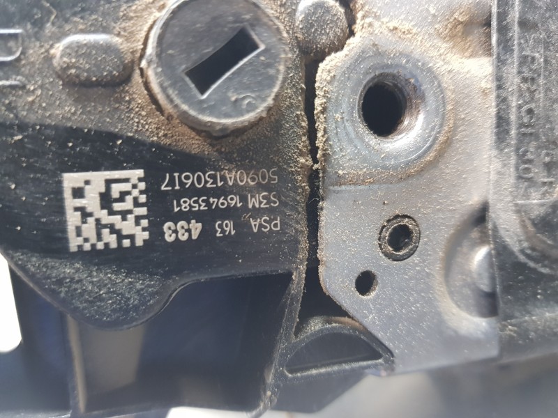 Recambio de cerradura puerta delantera derecha para peugeot rifter active pack referencia OEM IAM 9816343380 16943581 