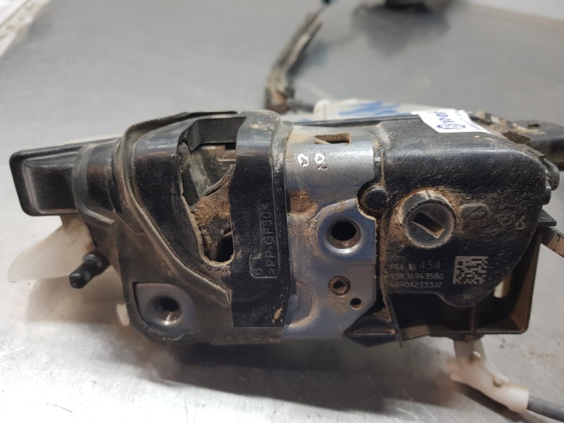 Recambio de cerradura puerta delantera izquierda para peugeot rifter active pack referencia OEM IAM 9816343480 16943580 