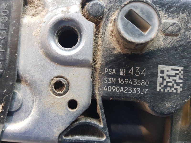 Recambio de cerradura puerta delantera izquierda para peugeot rifter active pack referencia OEM IAM 9816343480 16943580 