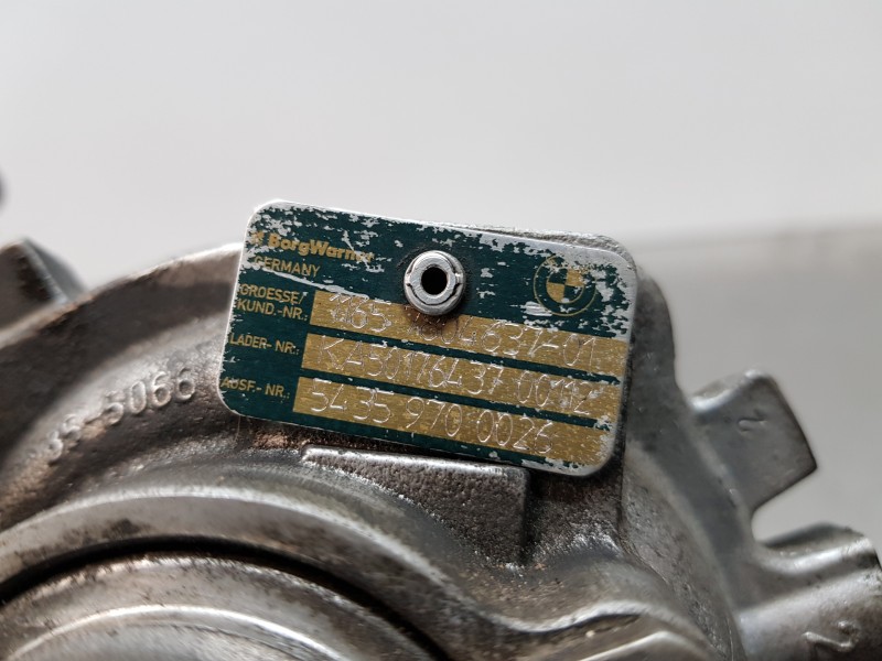 Recambio de turbocompresor para bmw serie 1 coupe (e82) 123d referencia OEM IAM 11657800607 11657804637 