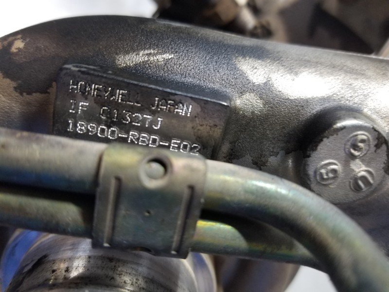 Recambio de turbocompresor para honda accord berlina (cl/cn) i-vtec referencia OEM IAM 18900RBDE02  