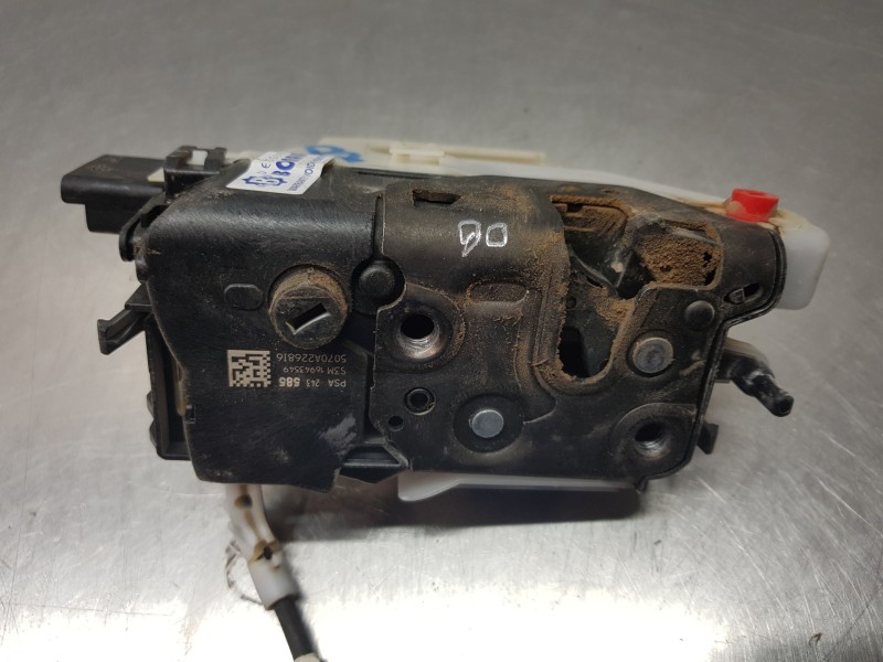 Recambio de cerradura puerta lateral derecha para peugeot rifter active pack referencia OEM IAM 9824358580 16943549 1609239680