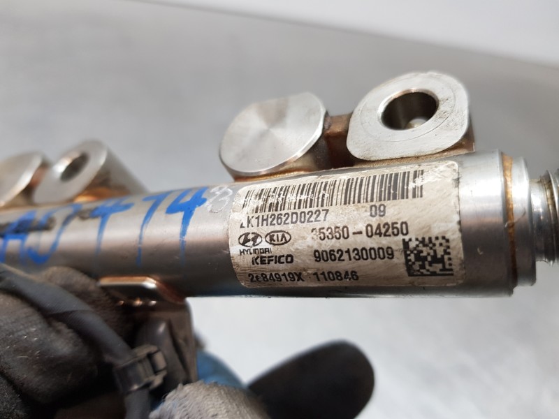 Recambio de rampa inyectora para hyundai kona suv referencia OEM IAM 3534004250 3535004250 