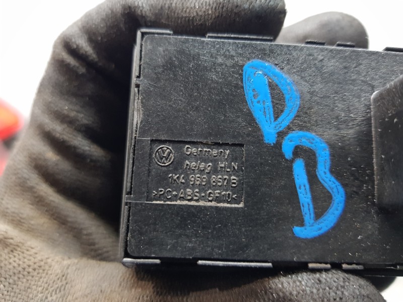 Recambio de mando elevalunas delantero izquierdo para volkswagen tiguan (5n1) advance referencia OEM IAM 1K4959857BREH 1K4949857