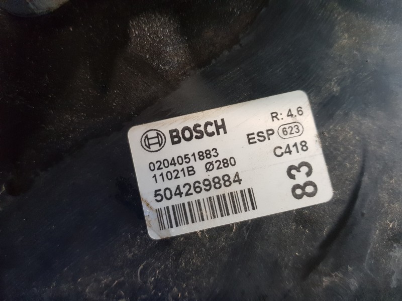 Recambio de servofreno para iveco daily caja cerrada (2006 =>) furgón referencia OEM IAM 504269884 0204051883 