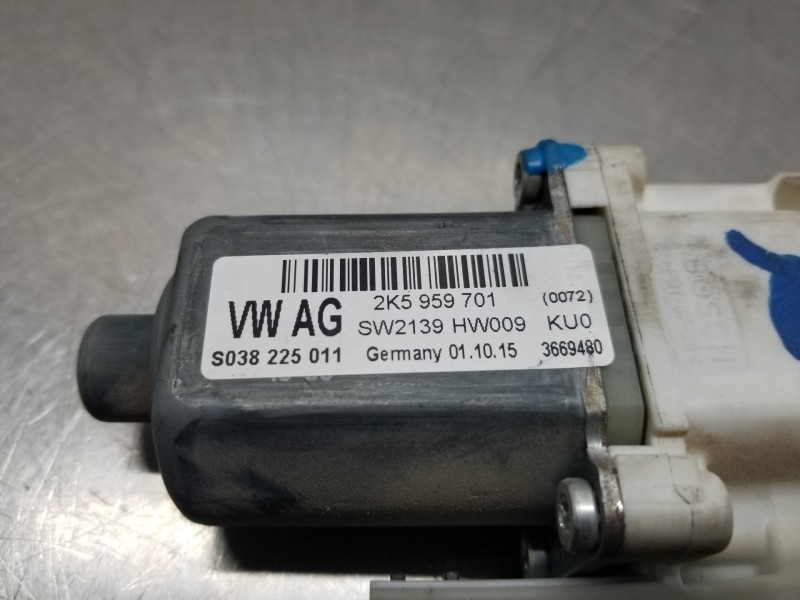 Recambio de motor elevalunas delantero izquierdo para volkswagen caddy furgón/kombi furgón bluemotion referencia OEM IAM 2K58374 Recambio de motor elevalunas delantero izquierdo para volkswagen caddy furgón/kombi furgón bluemotion referencia OEM IAM 2K58374