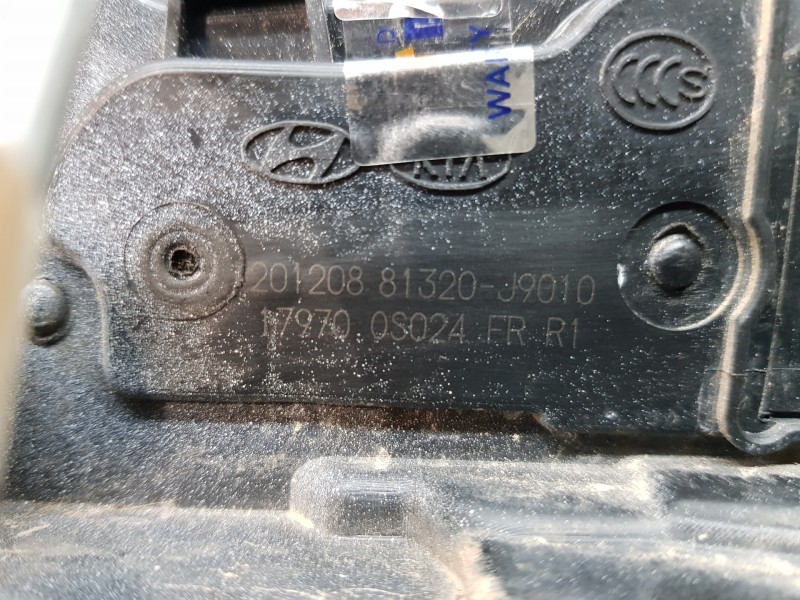 Recambio de cerradura puerta delantera derecha para hyundai kona hybrid referencia OEM IAM 81320J9010  