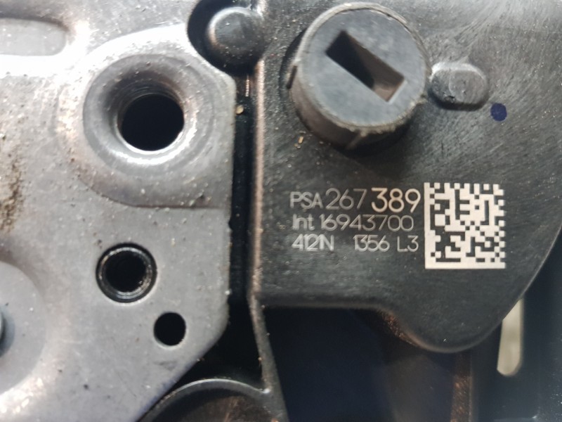 Recambio de cerradura puerta delantera izquierda para opel crossland x selective referencia OEM IAM 3558112 16943700 