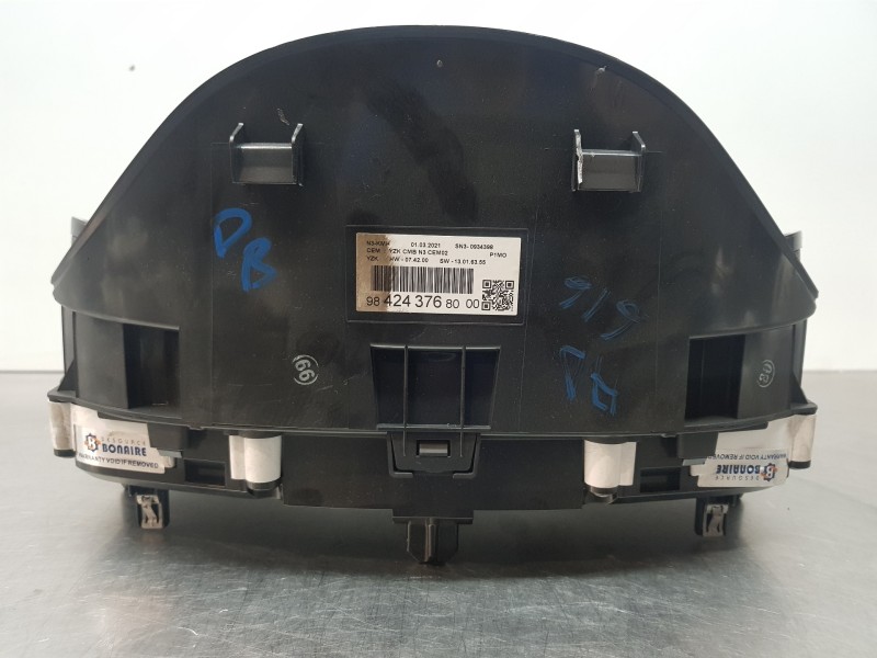 Recambio de cuadro instrumentos para opel crossland x selective referencia OEM IAM 9842437680  