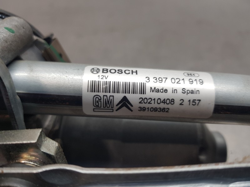 Recambio de motor limpia delantero para opel crossland x selective referencia OEM IAM 39109362 3397021919 