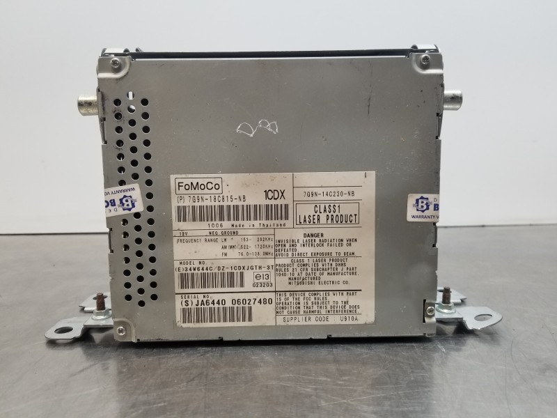 Recambio de sistema audio / radio cd para jaguar xf luxury referencia OEM IAM 7G9N18C815NB 7G9N14C230NB 