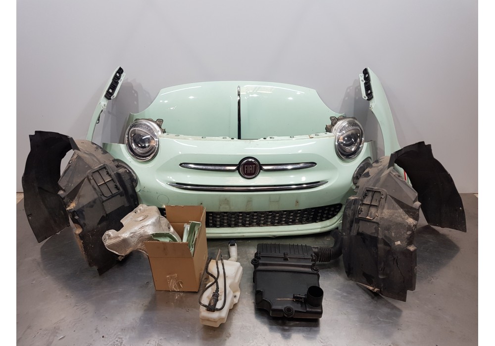 Recambio de morro completo para fiat 500 sport referencia OEM IAM 735657232 52088871  Recambio de morro completo para fiat 500 sport referencia OEM IAM 735657232 52088871