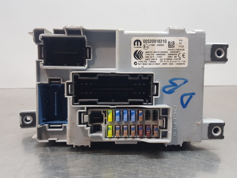 Recambio de modulo confort para fiat 500 sport referencia OEM IAM 00520918210 520918210 