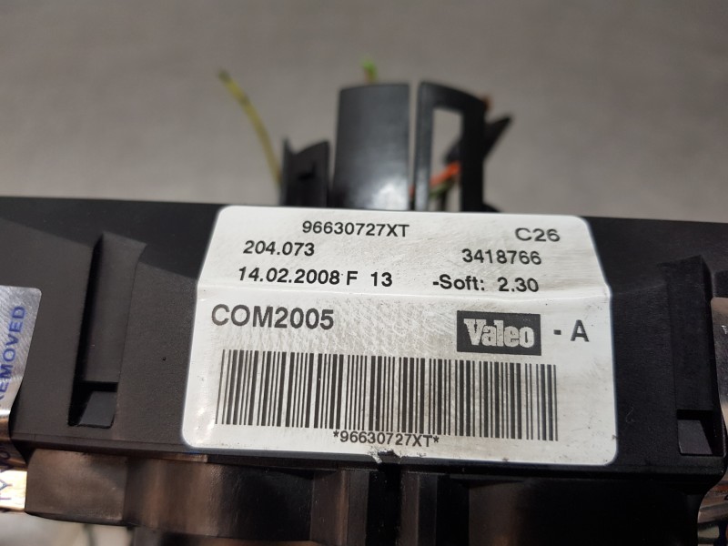 Recambio de mando multifuncion para peugeot 207 cc sport referencia OEM IAM 96630727XT 6242Q0 