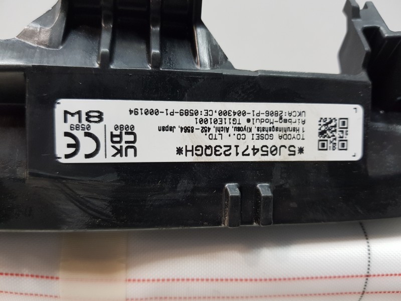 Recambio de airbag cortina delantero izquierdo para toyota corolla (e21) hev referencia OEM IAM 6218002191  